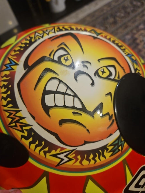 AGV Valentino Rossi 1999 Sun and Moon helmet artwork