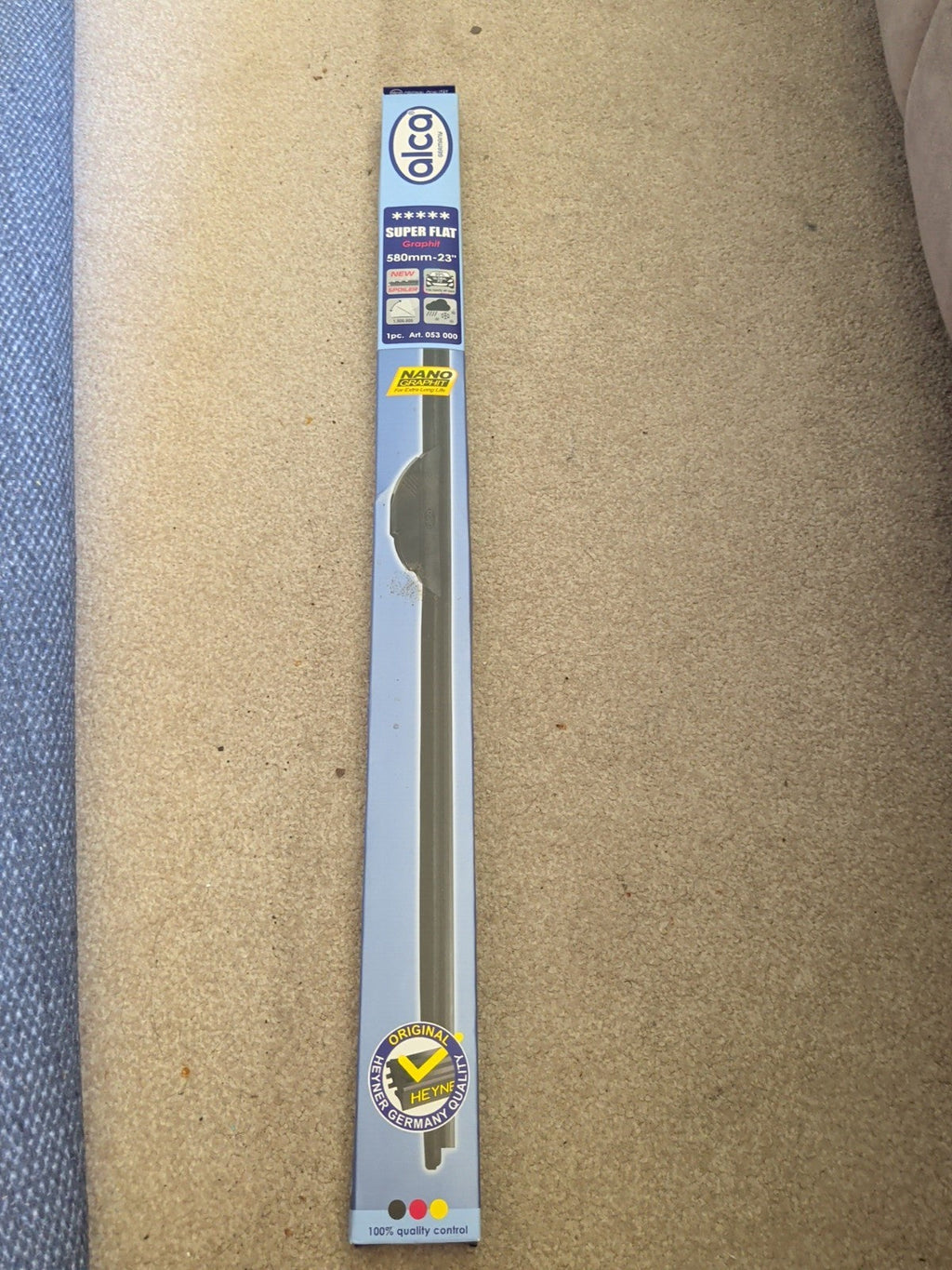 Alca Super Flat Graphit 580mm 23 inch wiper blade full packaging