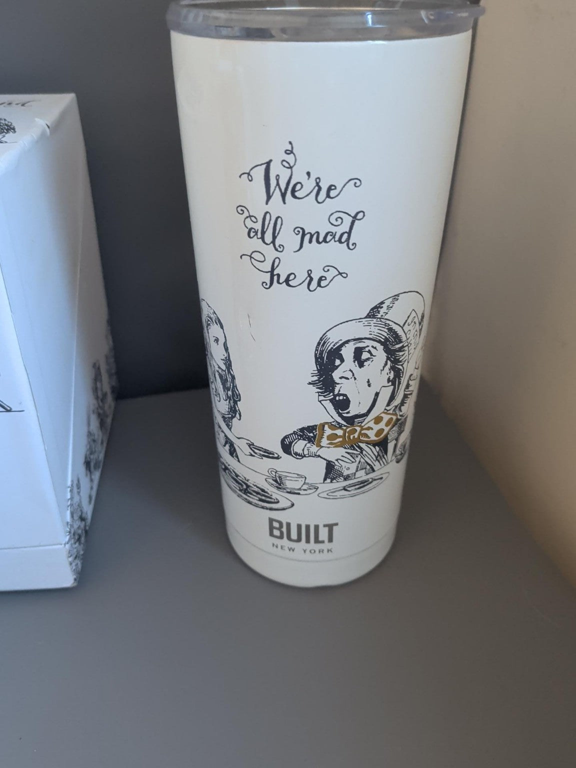 BUILT New York Alice in Wonderland travel mug