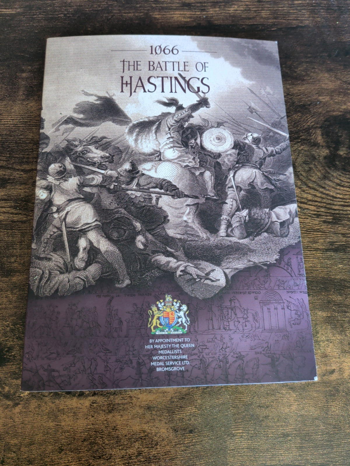 Battle of Hastings 1066 commemorative medal collection cover