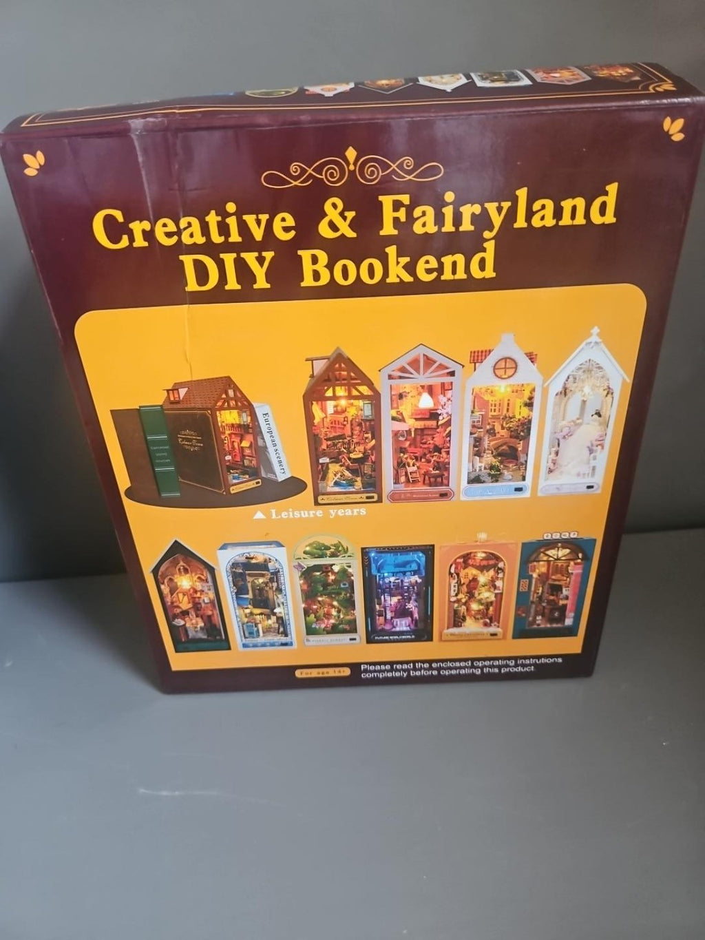 Creative & Fairyland TC36 Future World DIY Bookend kit box