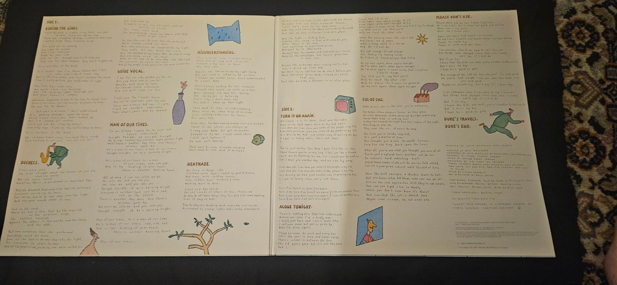 Genesis Duke gatefold sleeve