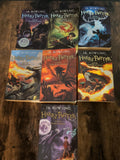 Harry Potter complete 7 book Bloomsbury Jonny Duddle paperback set