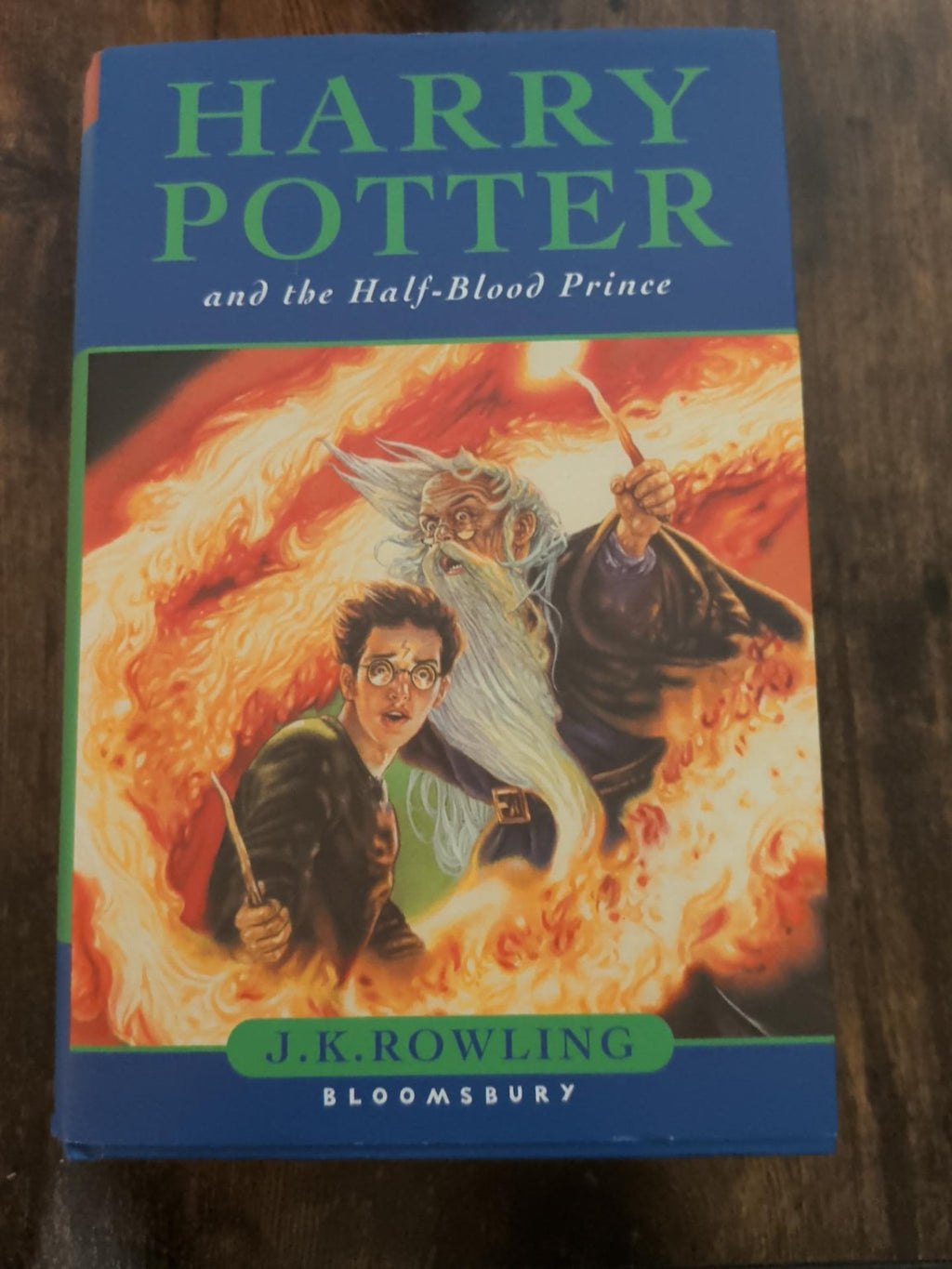 Harry Potter and the Half-Blood Prince 2005 Bloomsbury hardback front cover