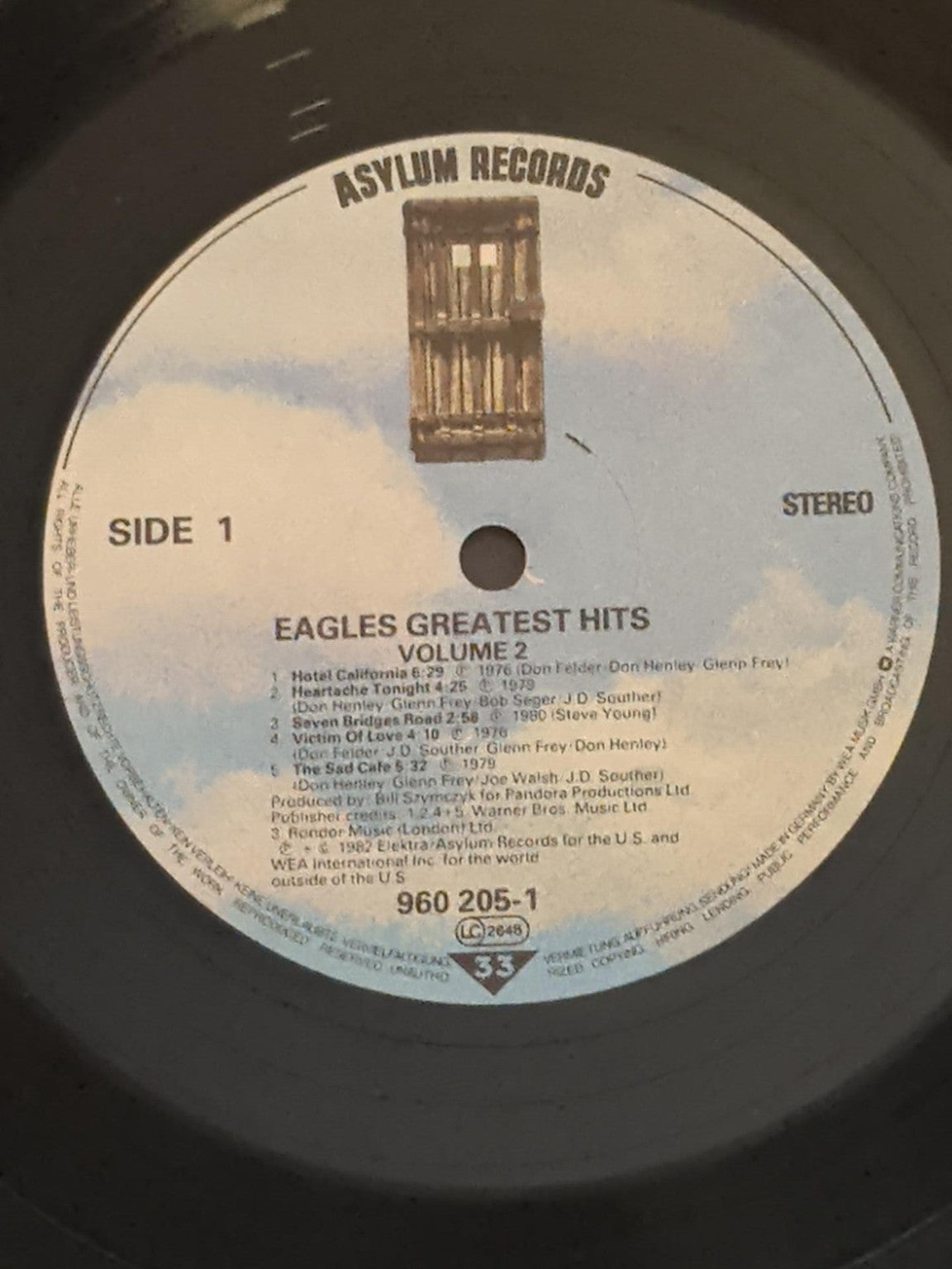 Eagles Greatest Hits Volume 2 vinyl LP photo 7
