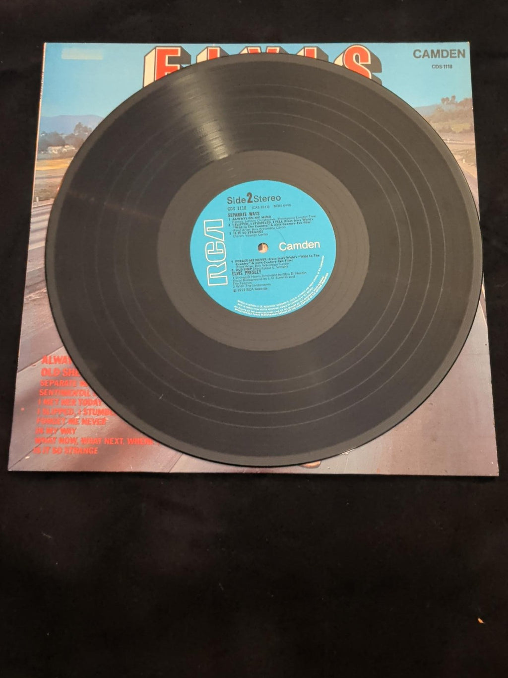 Elvis Presley Separate Ways vinyl LP photo 5