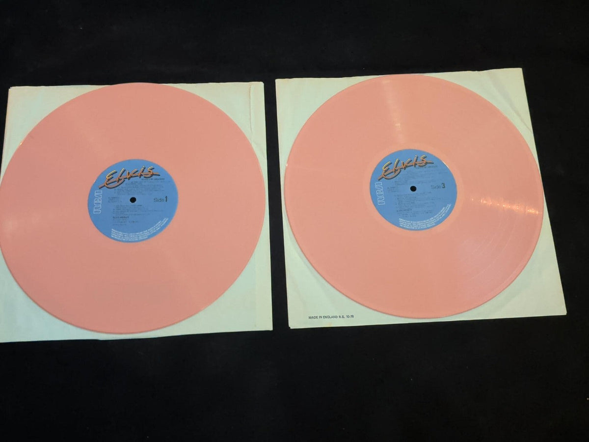 Elvis Presley Elvis's 40 Greatest pink vinyl 2LP photo 4
