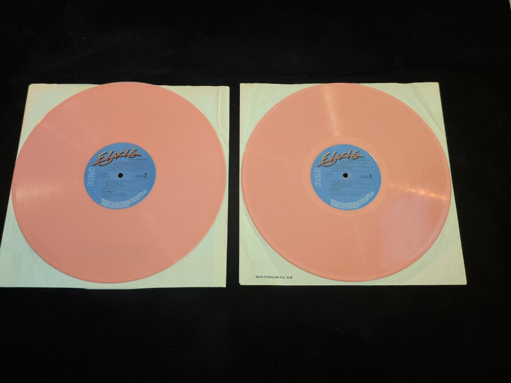 Elvis Presley Elvis's 40 Greatest pink vinyl 2LP photo 5