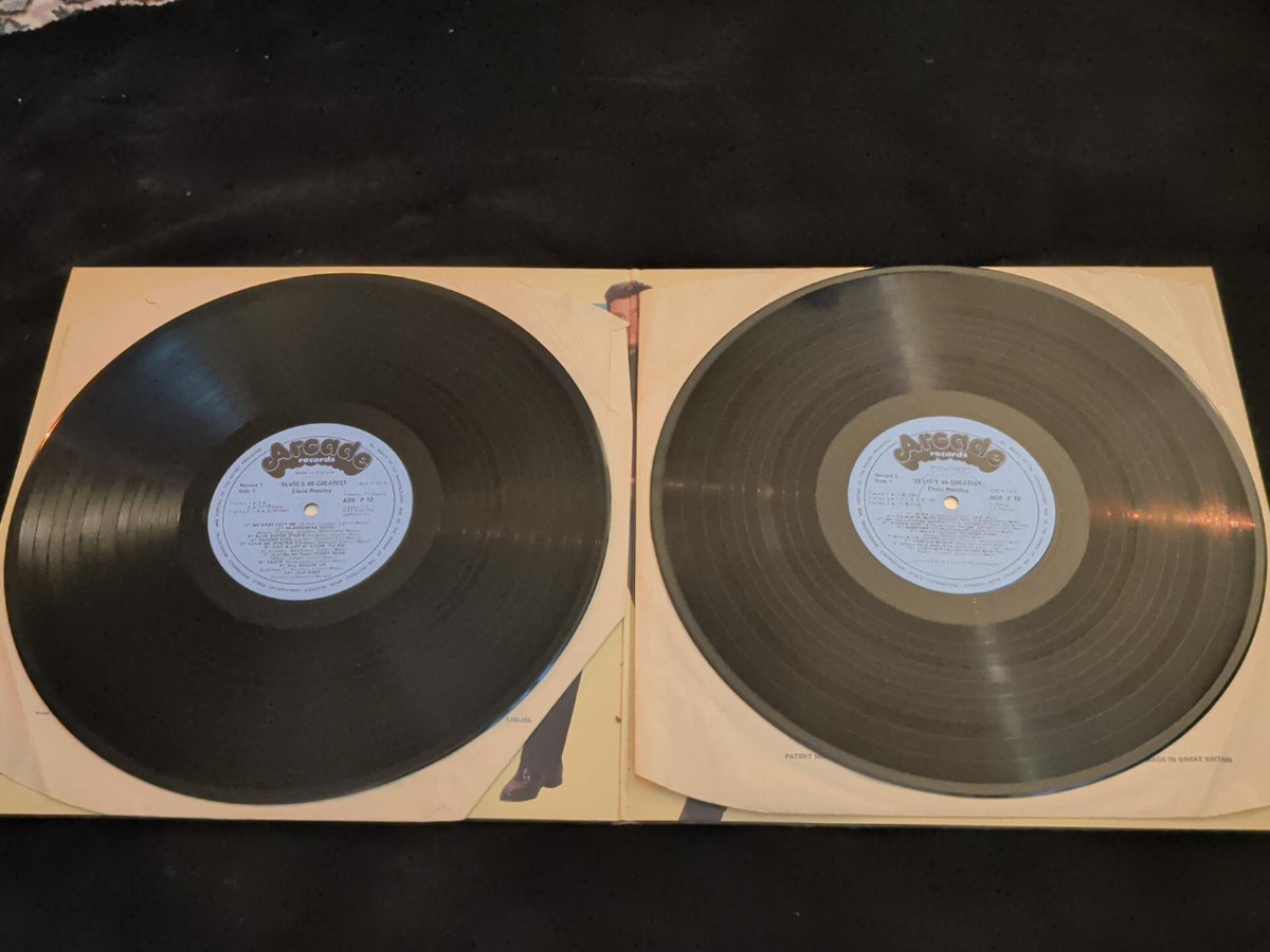 Elvis's 40 Greatest black vinyl 2LP photo 4