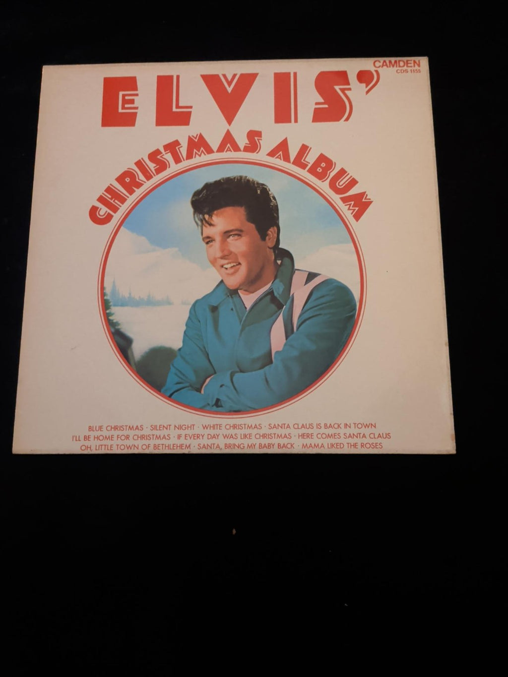 Elvis' Christmas Album Camden CDS 1155 front cover