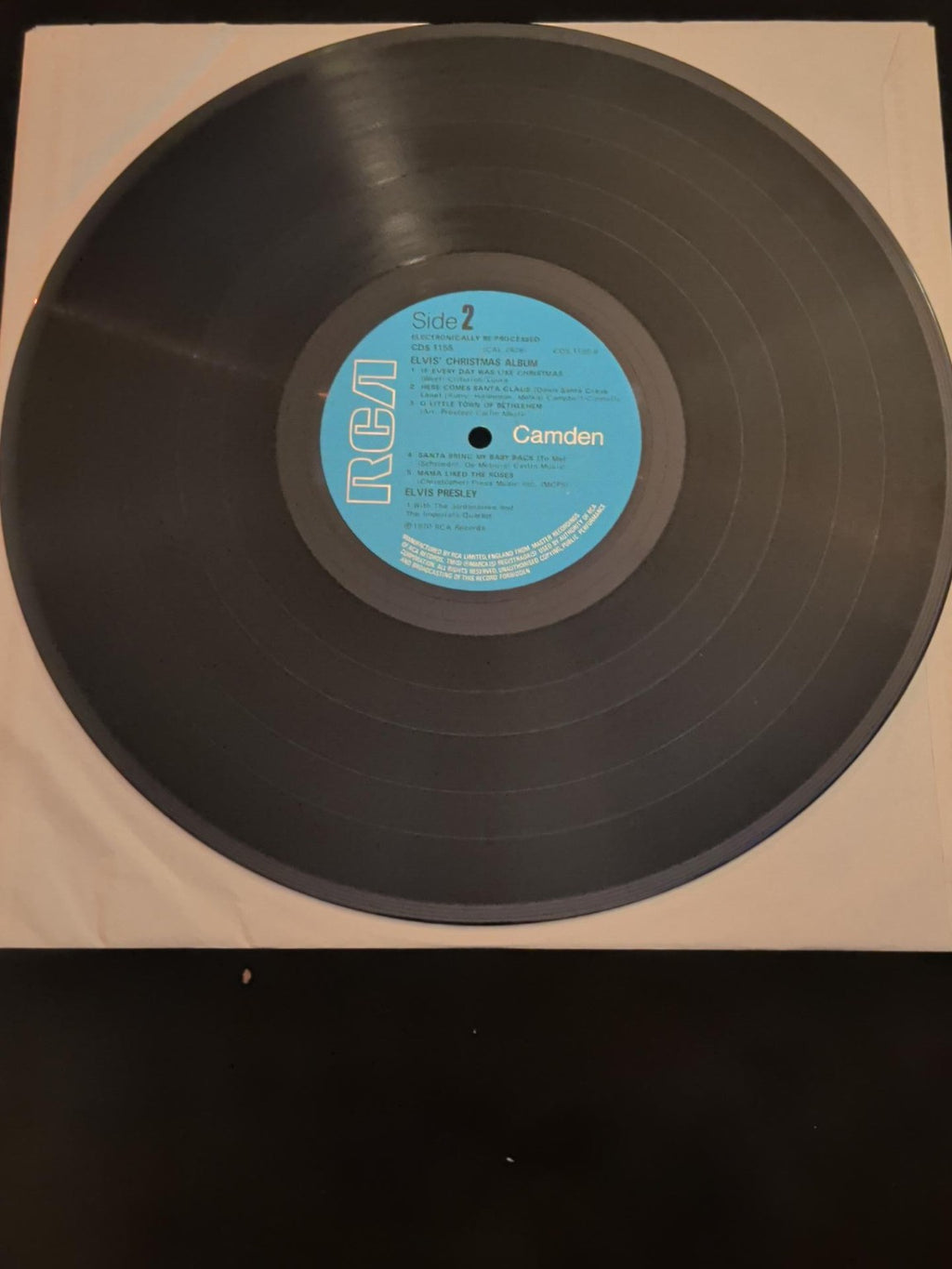 Elvis' Christmas Album Camden CDS 1155 photo 4