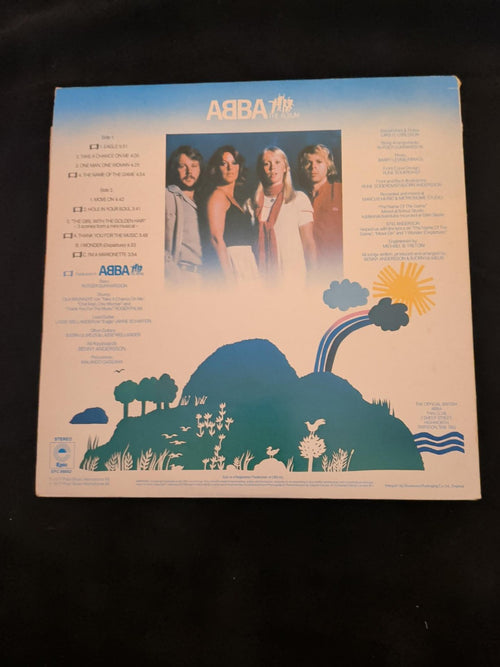ABBA The Album back cover