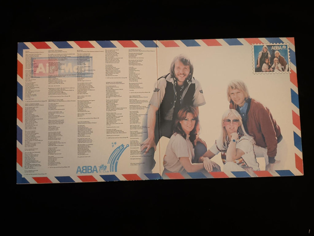 ABBA The Album gatefold inner