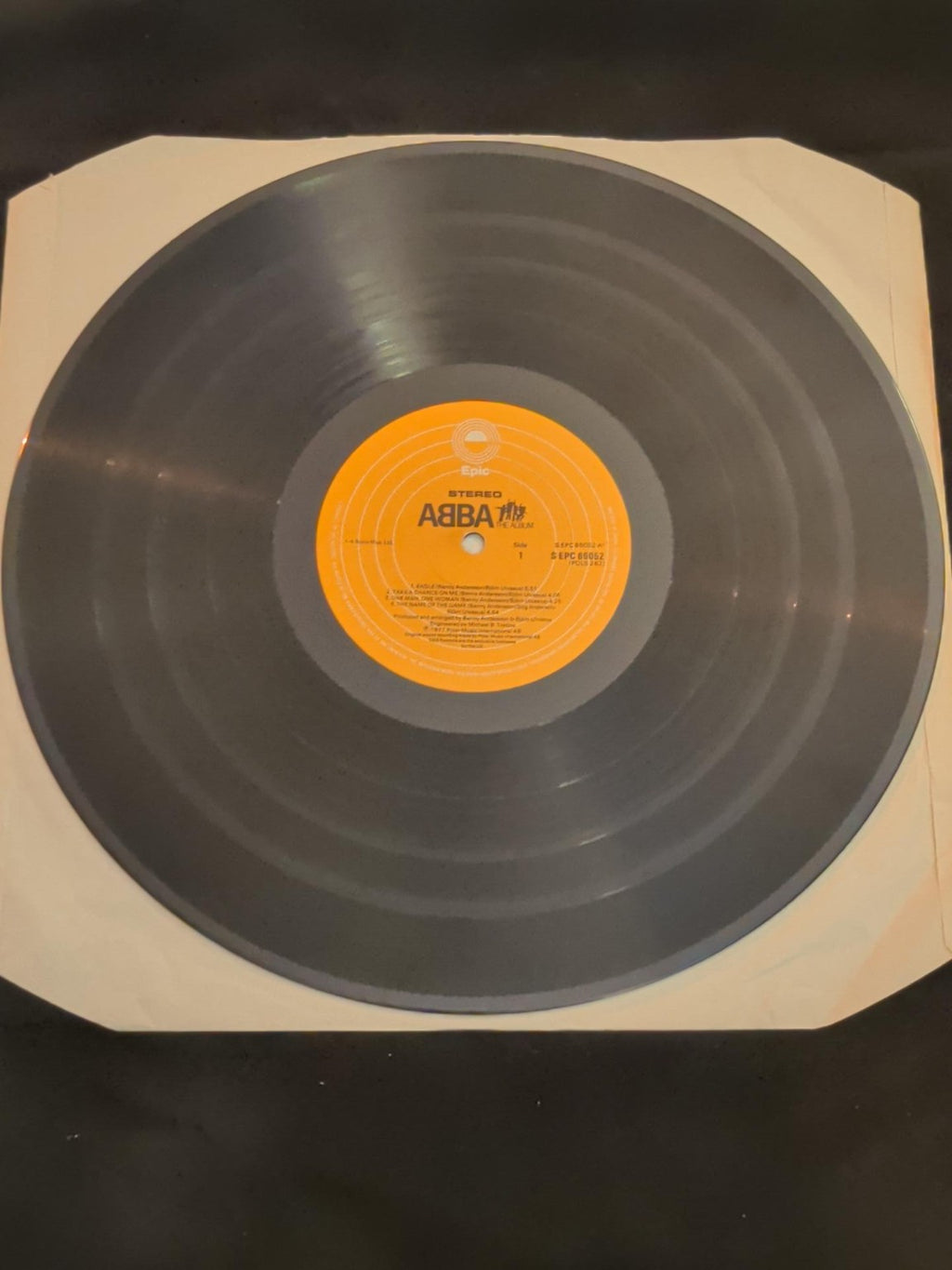 ABBA The Album vinyl side 1