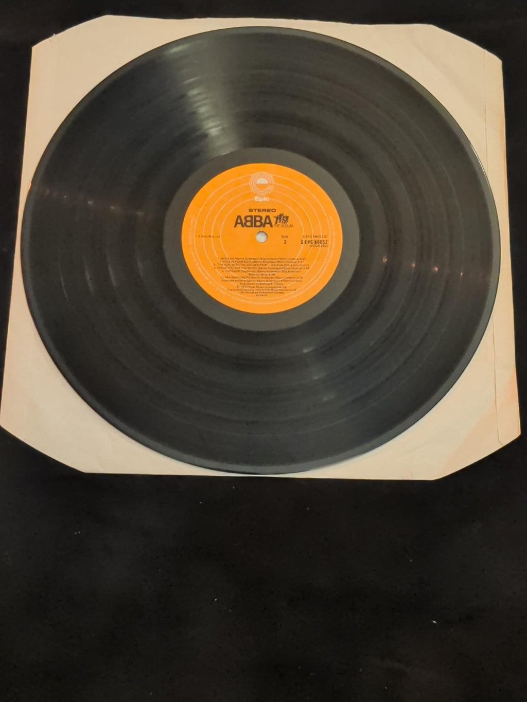 ABBA The Album vinyl side 2
