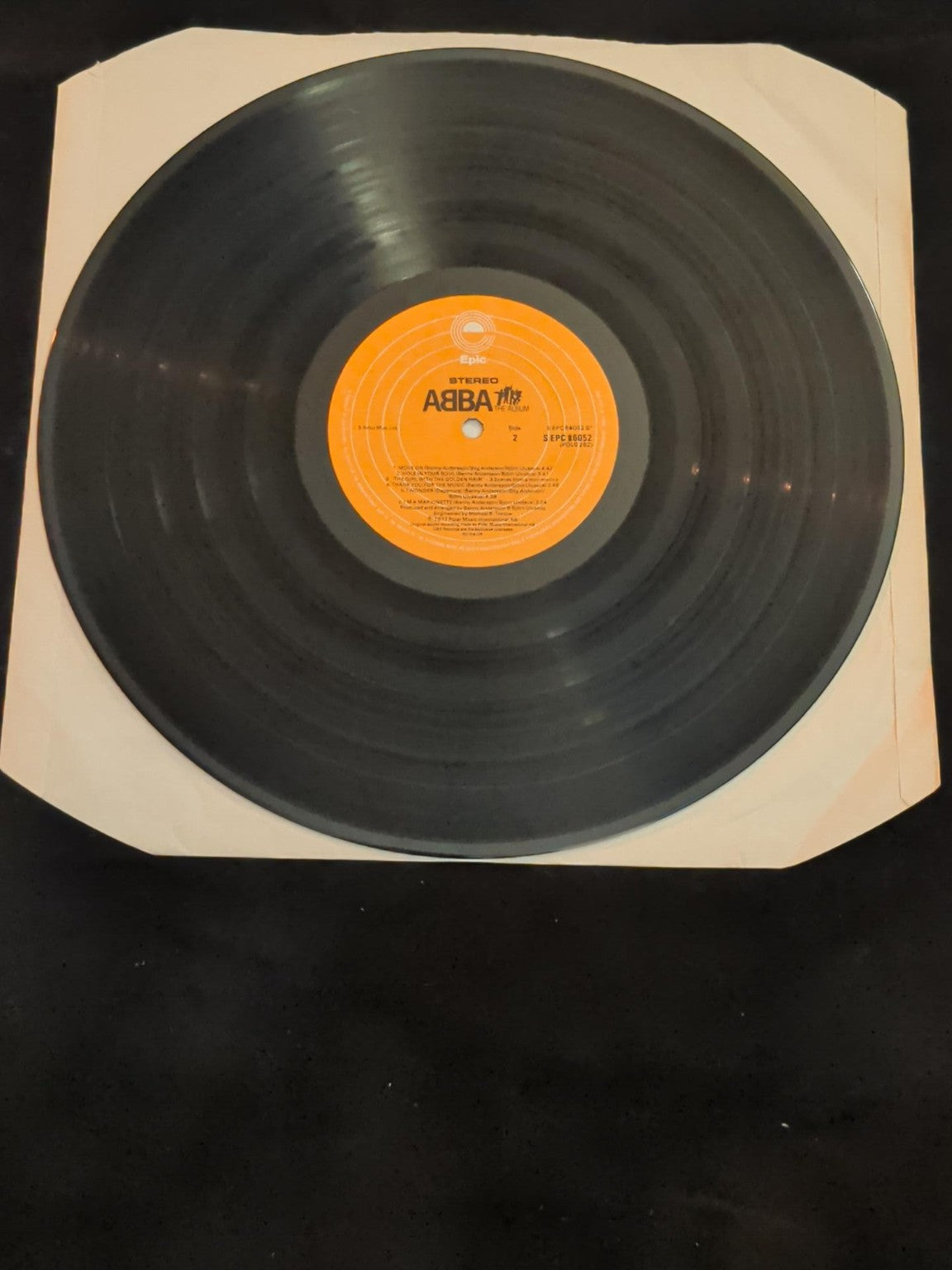 ABBA The Album vinyl side 2