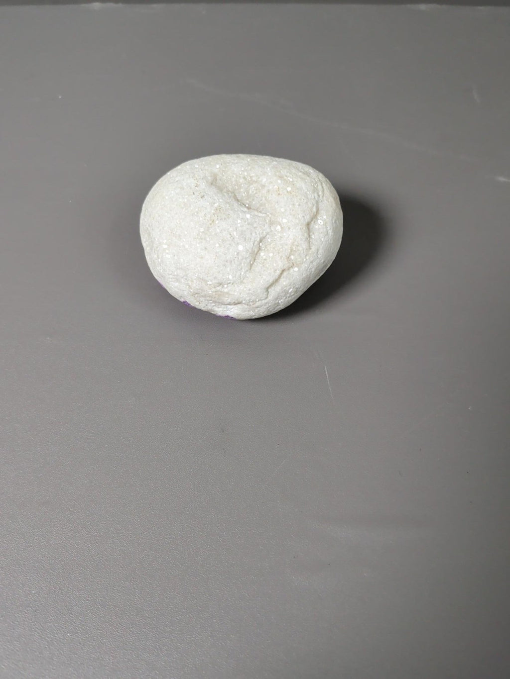 Natural unpainted reverse of stone
