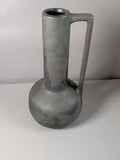 M&S Home black textured handled decorative vase front view