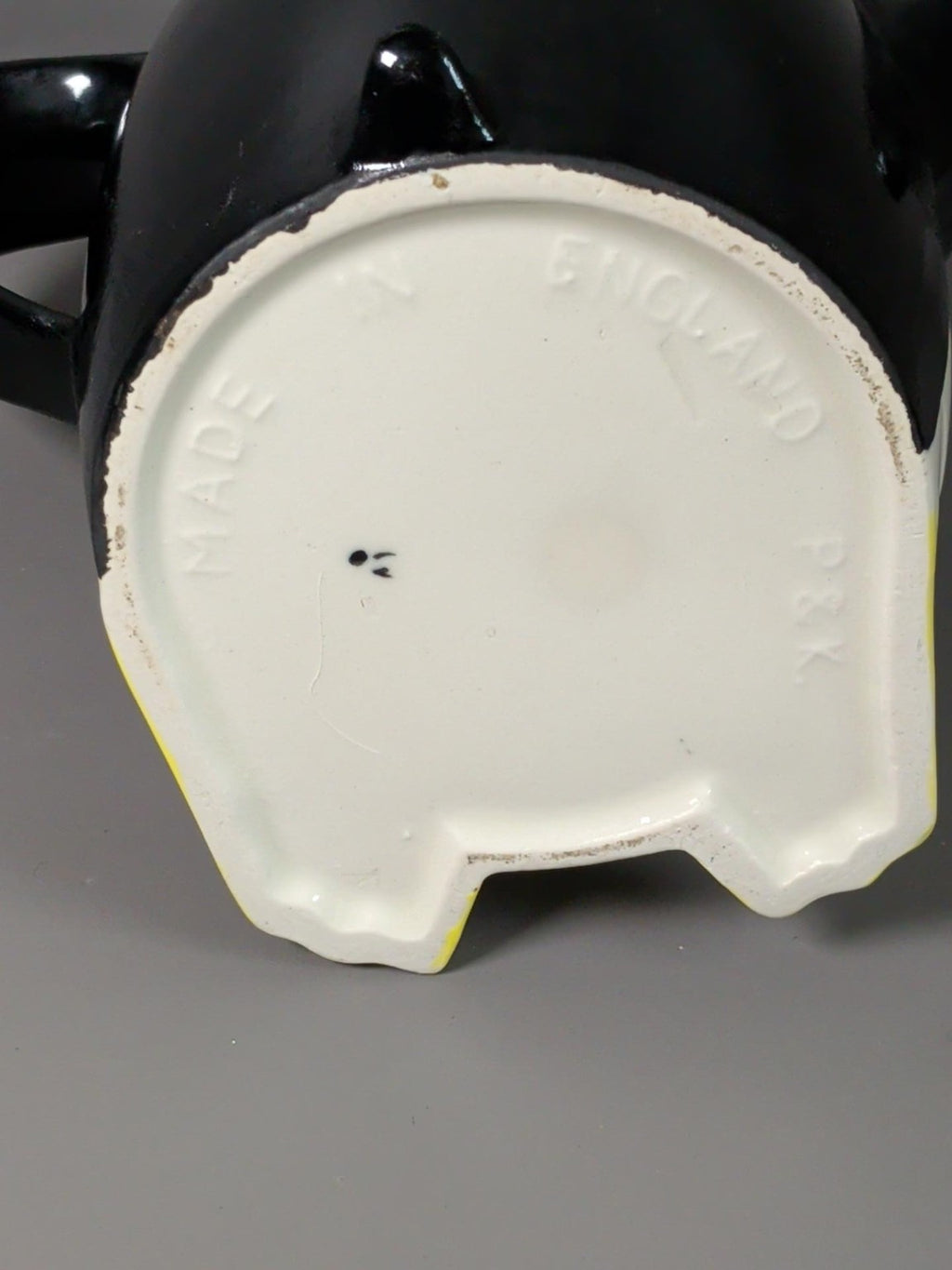 Made in England base mark on penguin teapot