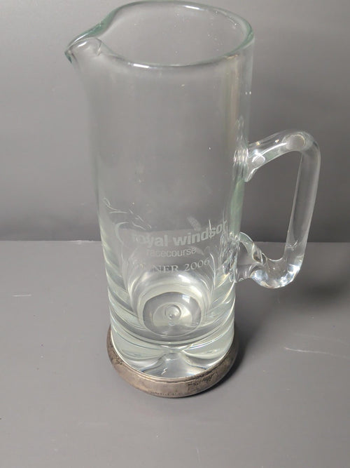 Royal Windsor Racecourse 2006 Winner’s Crystal Jug – Racing Stripes – Broadway Silversmiths