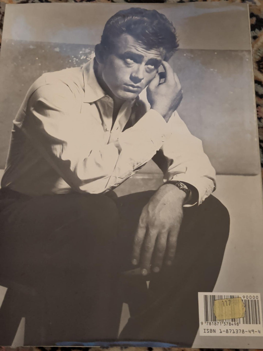 James Dean by Timothy Jacobs back cover
