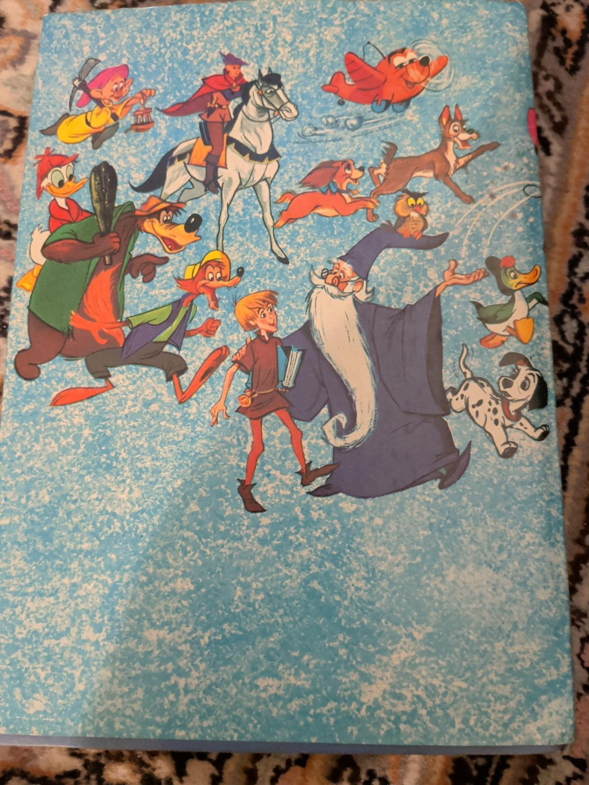 Walt Disney's Giant Story Book Purnell back cover