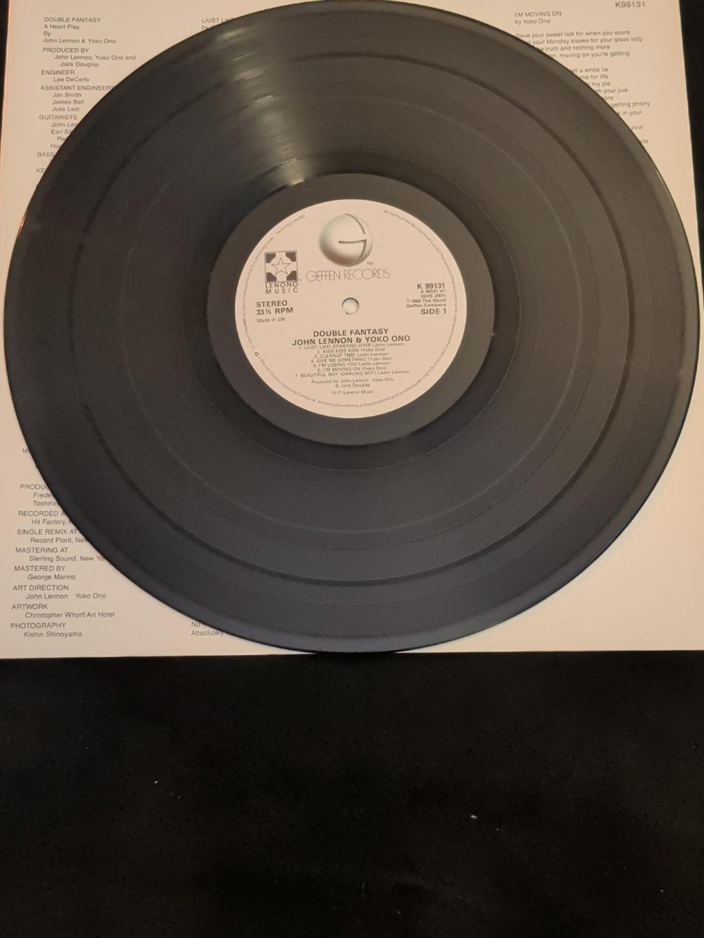 John Lennon & Yoko Ono Double Fantasy vinyl 5