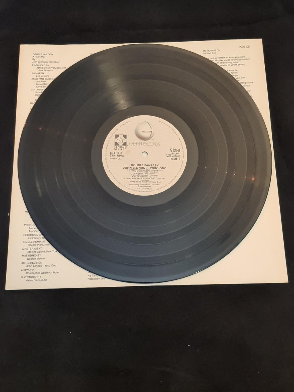 John Lennon & Yoko Ono Double Fantasy vinyl 6