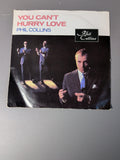 Phil Collins You Can't Hurry Love 1982 UK 7 inch picture sleeve