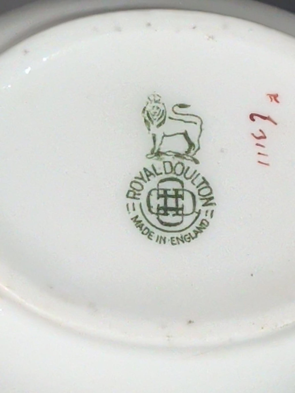Royal Doulton Made in England backstamp