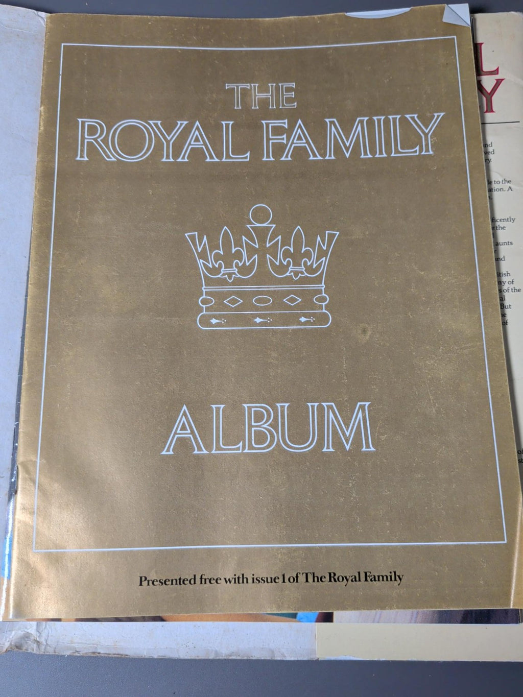 The Royal Family free 24-page album