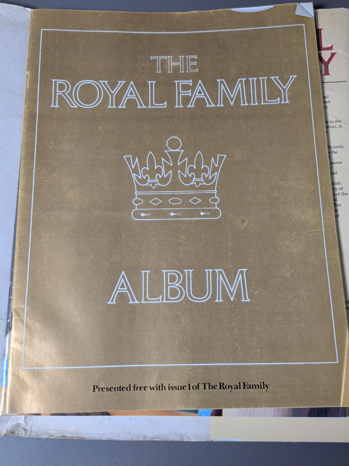 The Royal Family free 24-page album