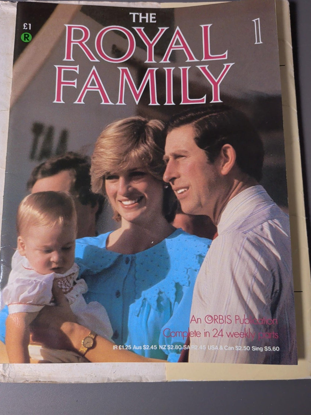 The Royal Family Issue 1 Orbis 1984 cover