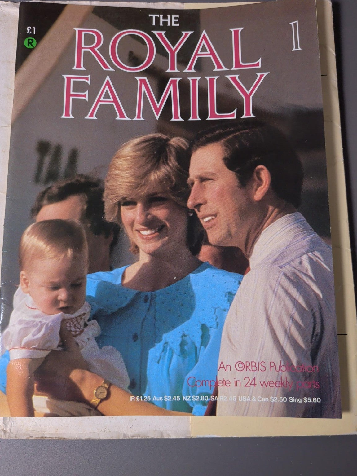 The Royal Family Issue 1 Orbis 1984 cover