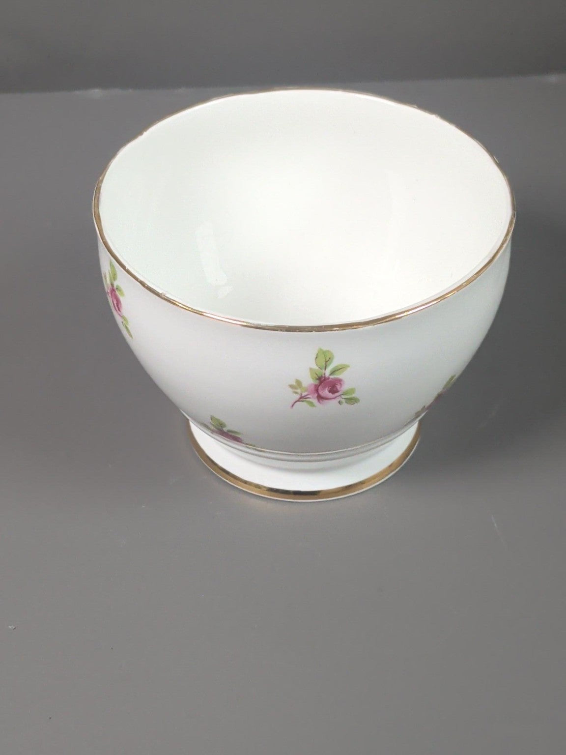 Royal Stafford bone china rose sugar bowl