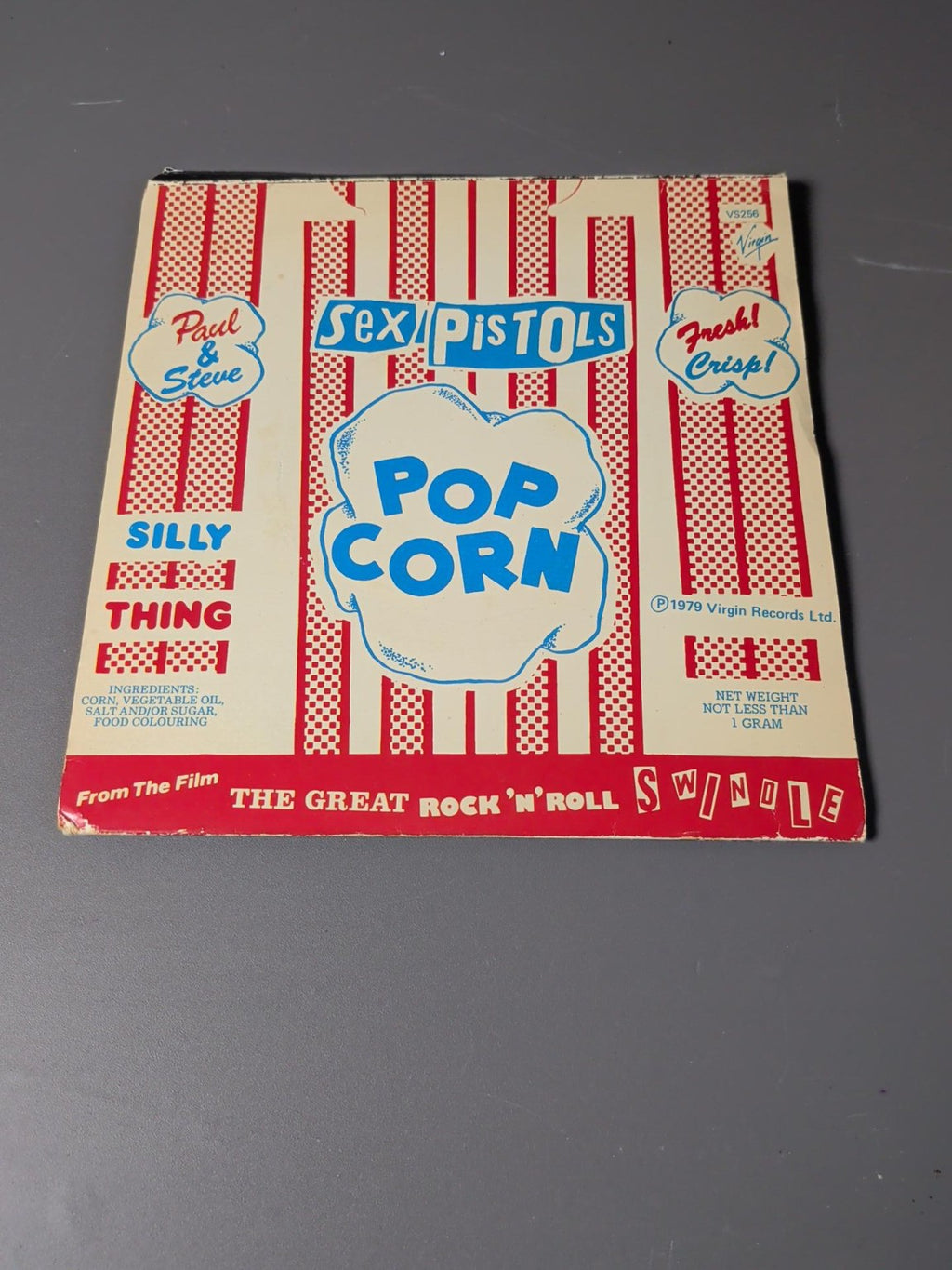 Sex Pistols Silly Thing Who Killed Bambi 1979 picture sleeve
