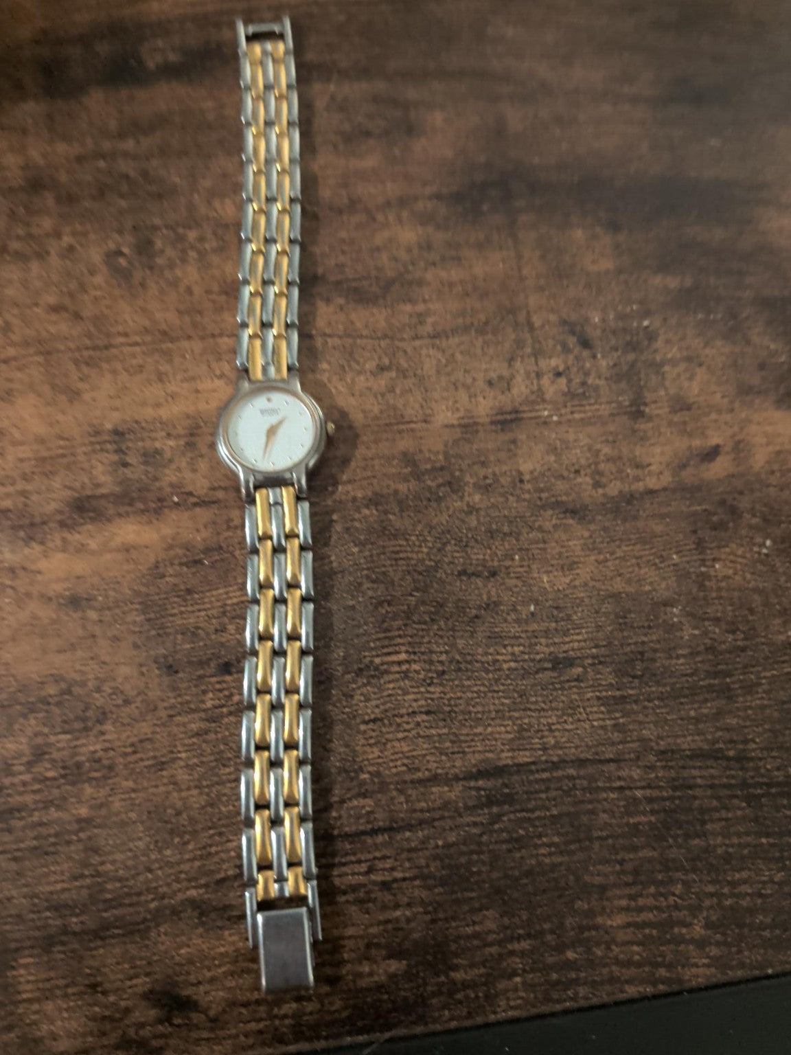 Seiko Ladies Two-Tone Quartz Bracelet Watch – 1N00-0G69 – Untested