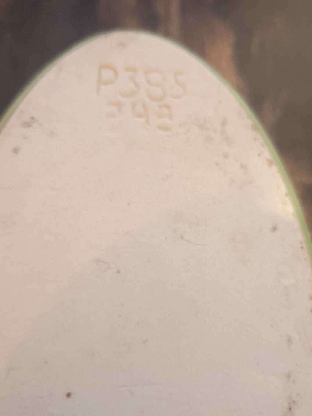 Base mark on vintage ceramic dish